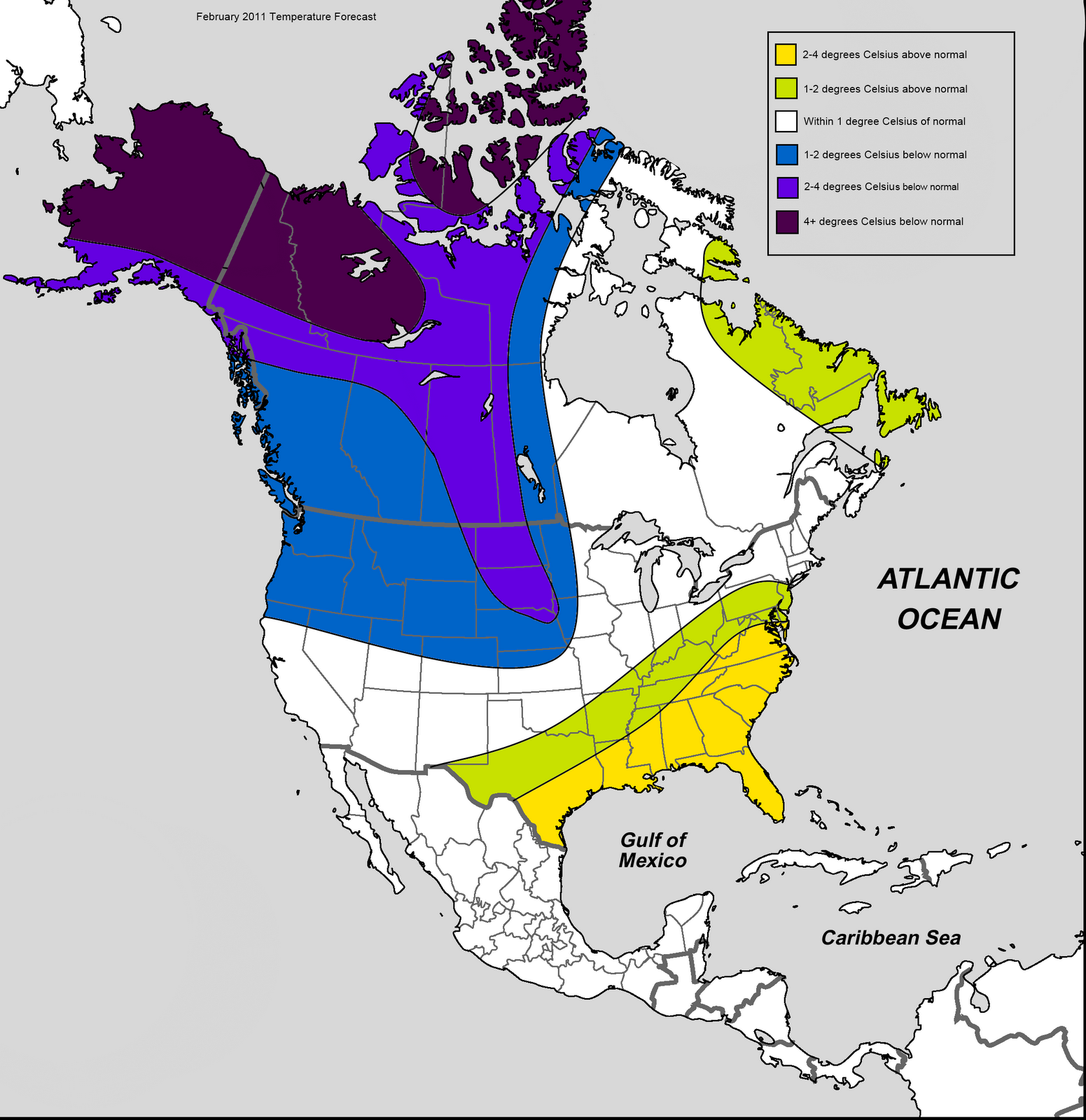 february 2011 forecast