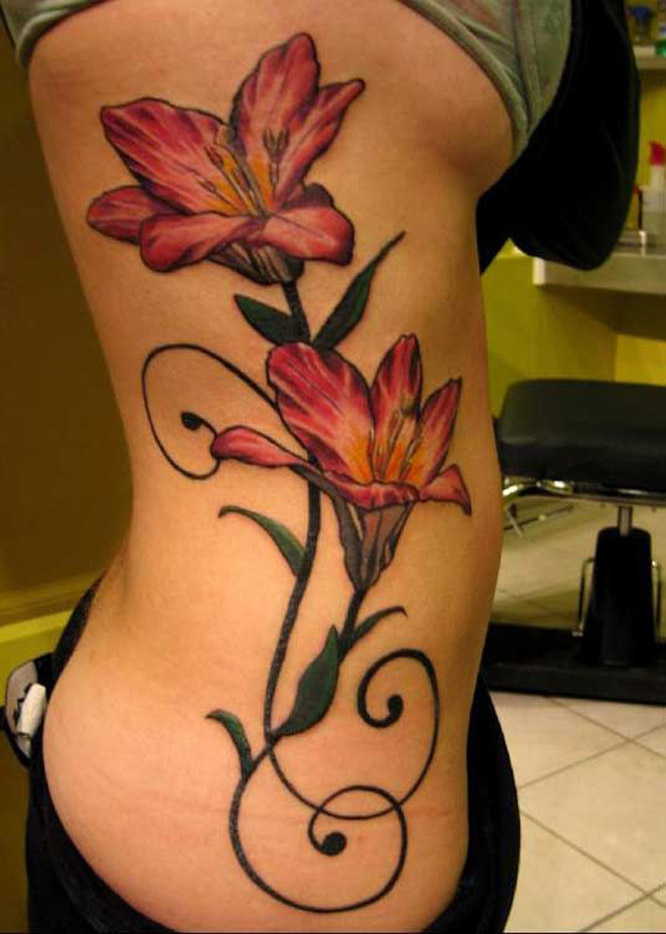 foto tatuaggi fiori di ciliegio - tatoo fiori di ciliegio PourFemme