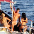 Cristiano Ronaldo and bikini clad girl enjoy steamy session aboard a Yacht (photos)