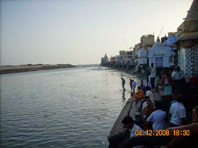 gomti sangam at dwarka gujrat 