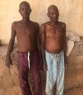 Photos: Father And Son Boko Haram Terrorists, Two Others Arrested In Yobe State