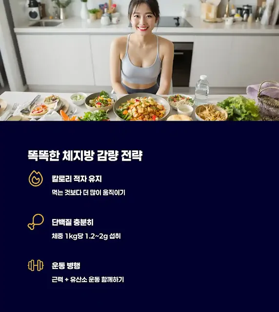 똑똑한 체지방 감량 전략