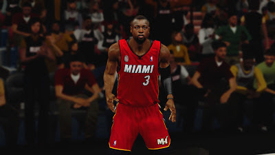 NBA 2K13 Miami Heat Alternate Jersey Patch