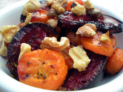 Roasted plum tsimmes