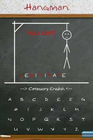 Hangman Classic Free Android Game apk | Free Download Android Apps