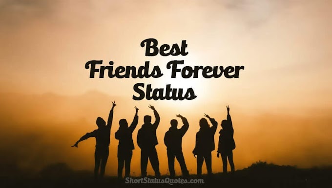 Status for friends forever- cute friendship status for whatsapp