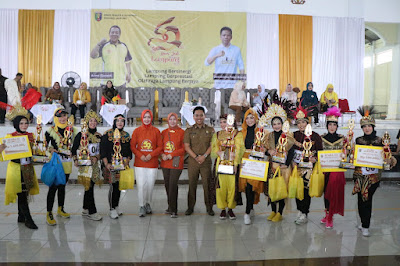 Pemprov Lampung Gelar Lomba Senam Cak Culay Dalam Rangka HUT ke-59 Provinsi Lampung