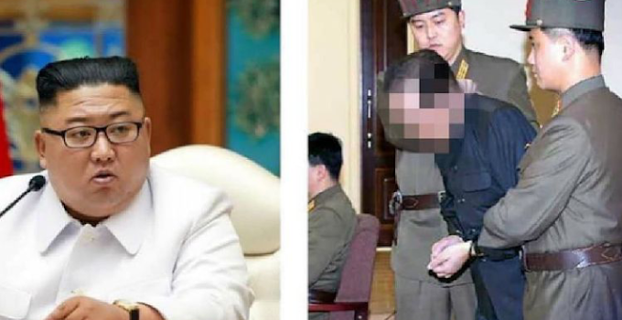 Kim Jong Un  Eksekusi mati Menteri Pendidikan Karena dinilai Gagal Menerapkan Sistem Pembelajaran Online.