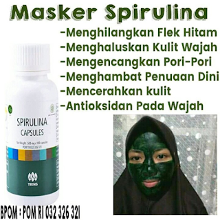 Masker Spirulina Grade A