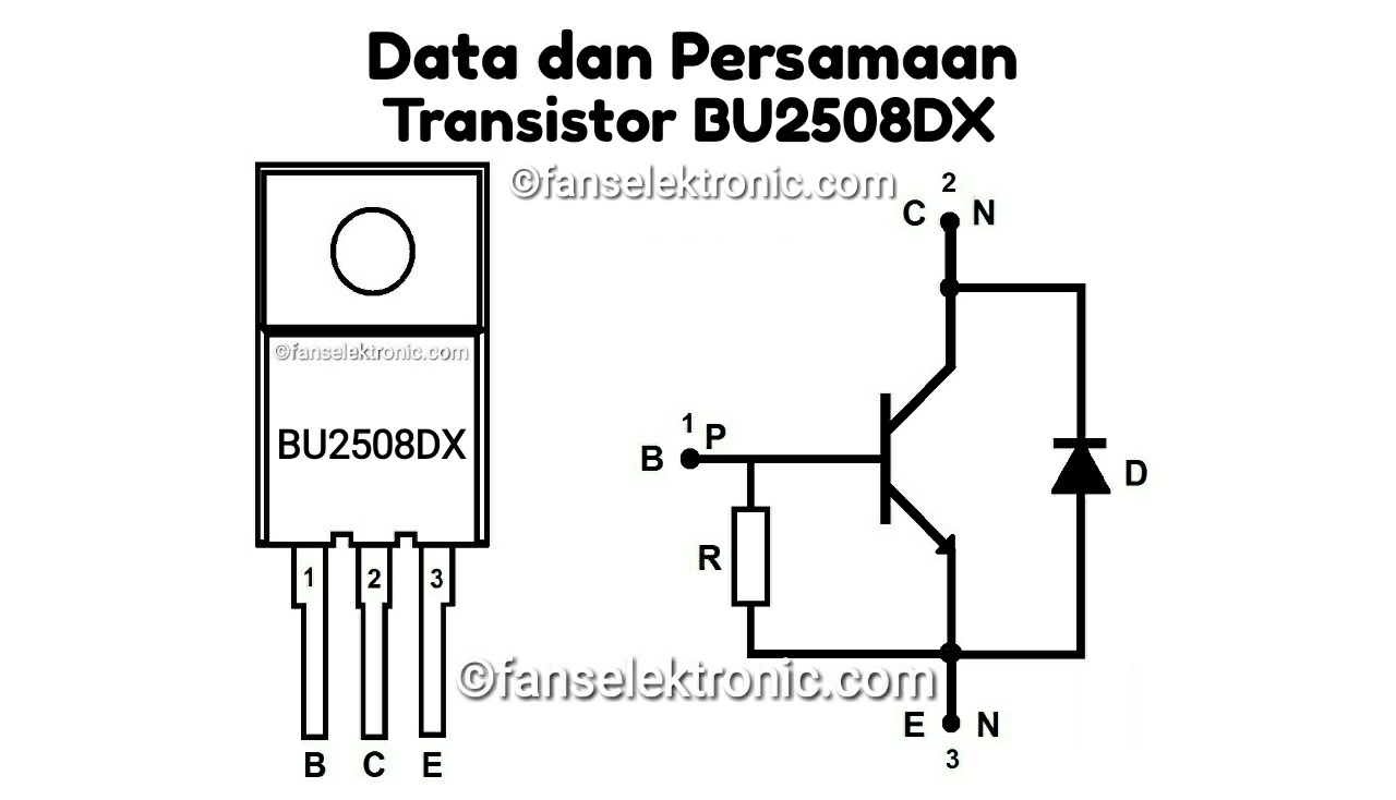 Persamaan Transistor BU2508DX