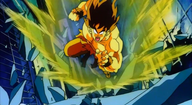imagenes de goku transformandose - Goku se transforma en super sayayin 5 por primera vez 