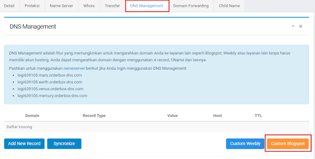  Untuk Anda yang gres pertama kali menciptakan blog 3 Langkah Praktis Menghubungkan Domain dengan Blogspot