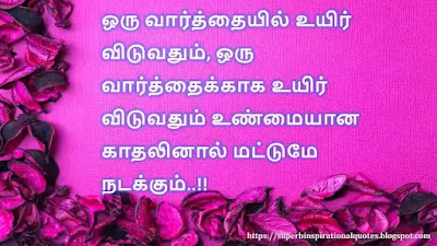 Love Quotes in Tamil 314