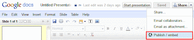 PowerPoint to Facebook: Google Docs