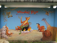 Glenbrook Painted Bus Shelter by Jayne Shephard