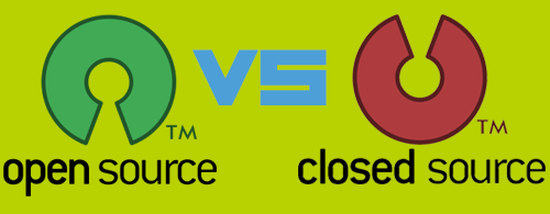 Hasil gambar untuk open source vs closed source