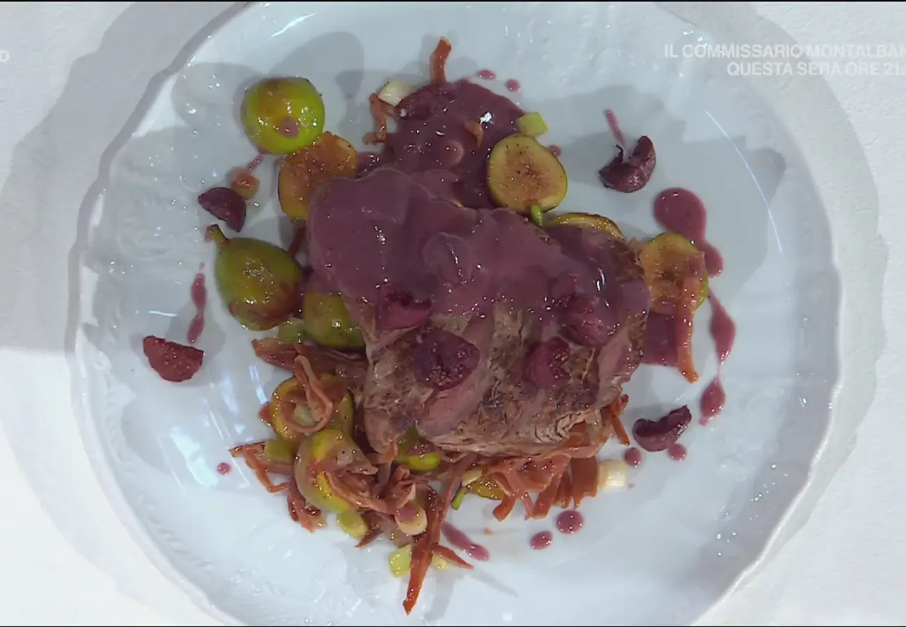 Filetto di manzo con spadellata di fichi di Chloe Facchini