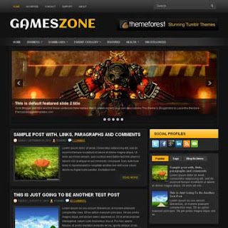 Games Zone Blogger Template