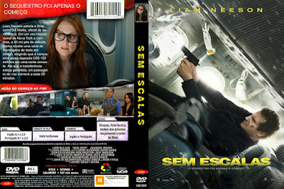 Filme Sem Escalas (Non-Stop) DVD Capa