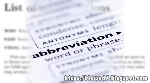 Abbreviations Save Time - Word or Phrase