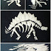 Felt Stegosaurus Fossil