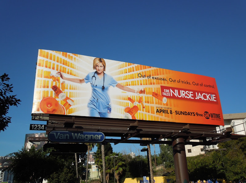 Nurse Jackie season 4 billboard