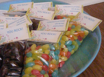 Baby Shower Games 2011 on The Prizes For The Games Were This Cute Little Bags Of Candy  I Got