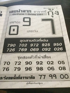Thai Lottery Best 3up Pair