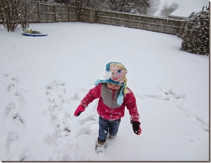 Zoey playing in the snow30