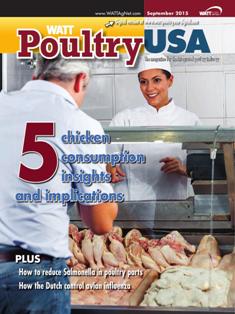 WATT Poultry USA - September 2015 | ISSN 1529-1677 | TRUE PDF | Mensile | Professionisti | Tecnologia | Distribuzione | Animali | Mangimi
WATT Poultry USA is a monthly magazine serving poultry professionals engaged in business ranging from the start of Production through Poultry Processing.
WATT Poultry USA brings you every month the latest news on poultry production, processing and marketing. Regular features include First News containing the latest news briefs in the industry, Publisher's Say commenting on today's business and communication, By the numbers reporting the current Economic Outlook, Poultry Prospective with the Economic Analysis and Product Review of the hottest products on the market.