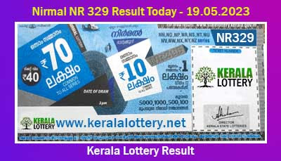 Today Nirmal NR 329 Result 19.05.2023