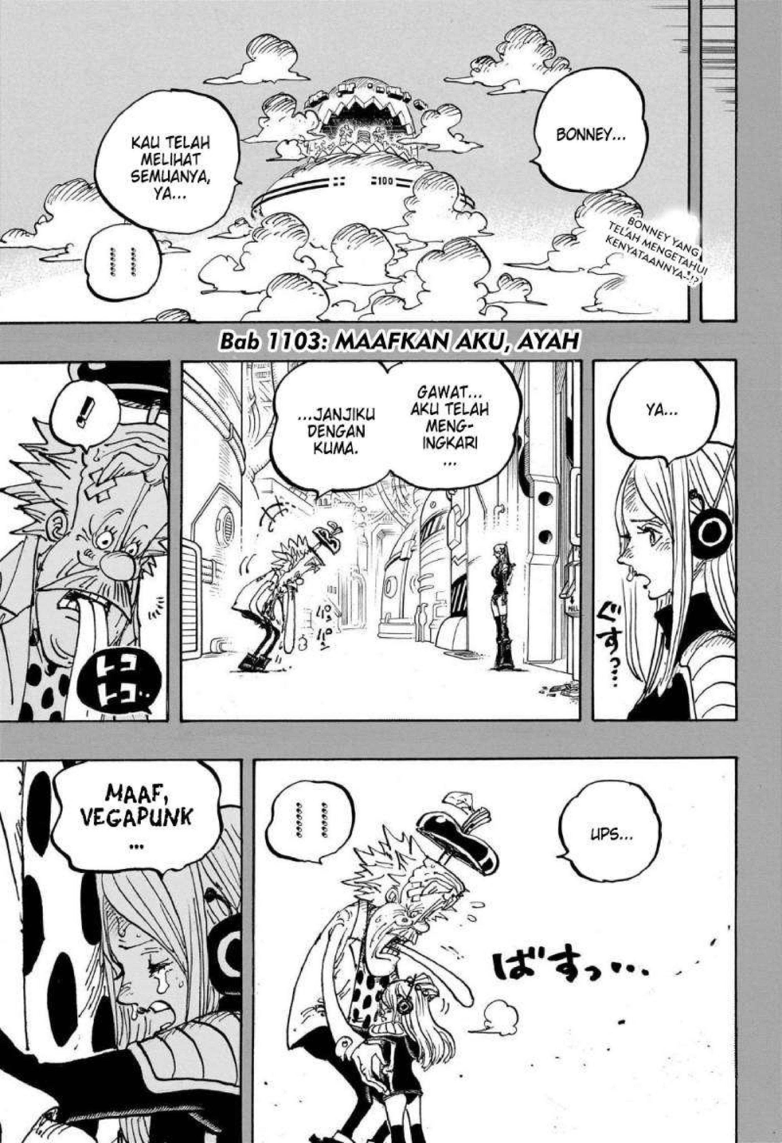 Manga One Piece Chapter 1103 Bahasa Indonesia