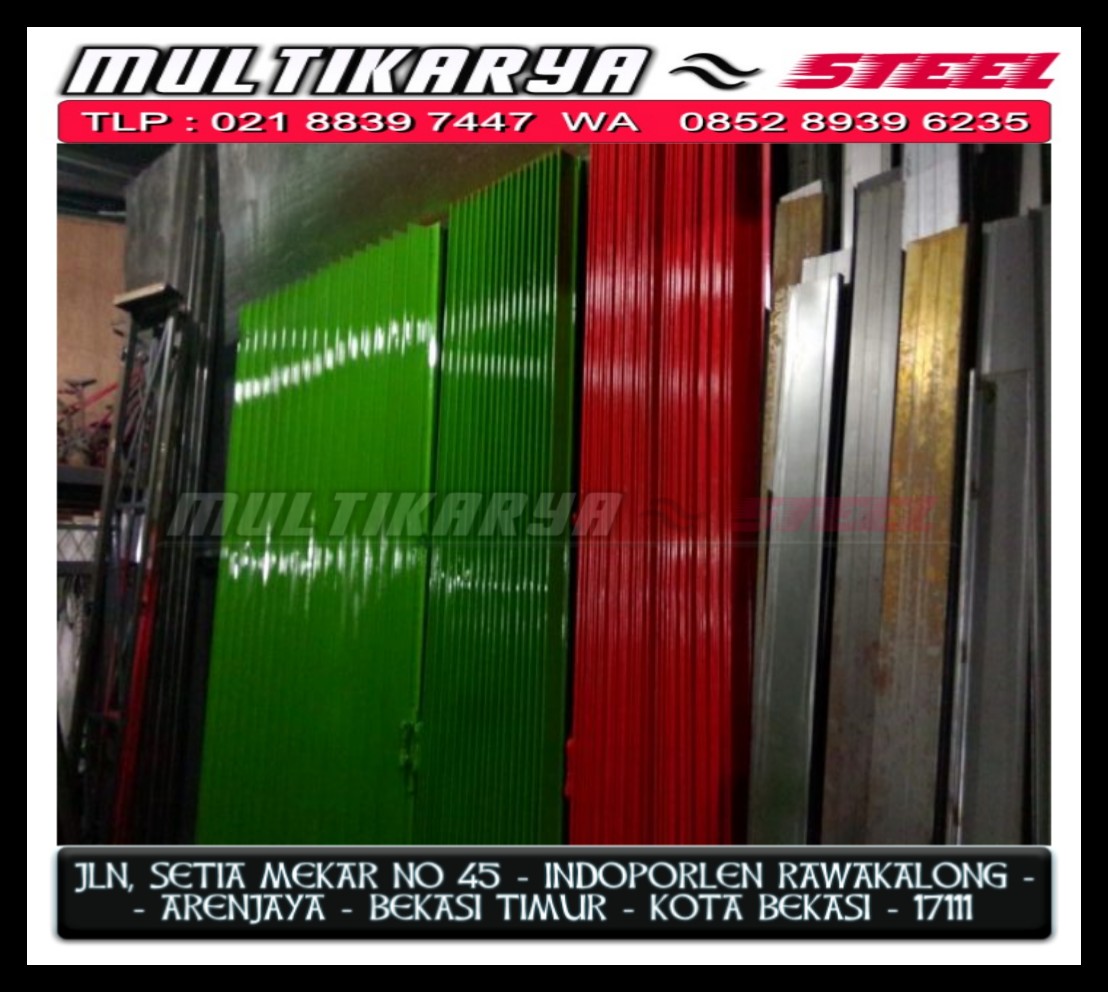 Daftar harga baru folding gate dan pintu  harmonika  bekasi 