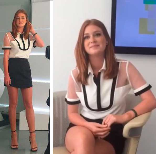 Marina Ruy Barbosa, roupas ou looks em Portugal, Totalmente Demais