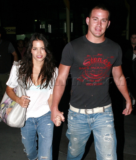 Channing Tatum Actor With His Girlfriend
