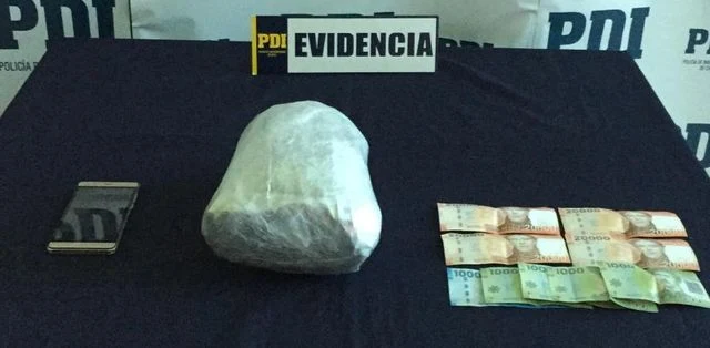 🚨 Detenido con más de mil dosis de cannabis en Pargua