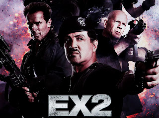 Expendables EX 2 Characters Poster