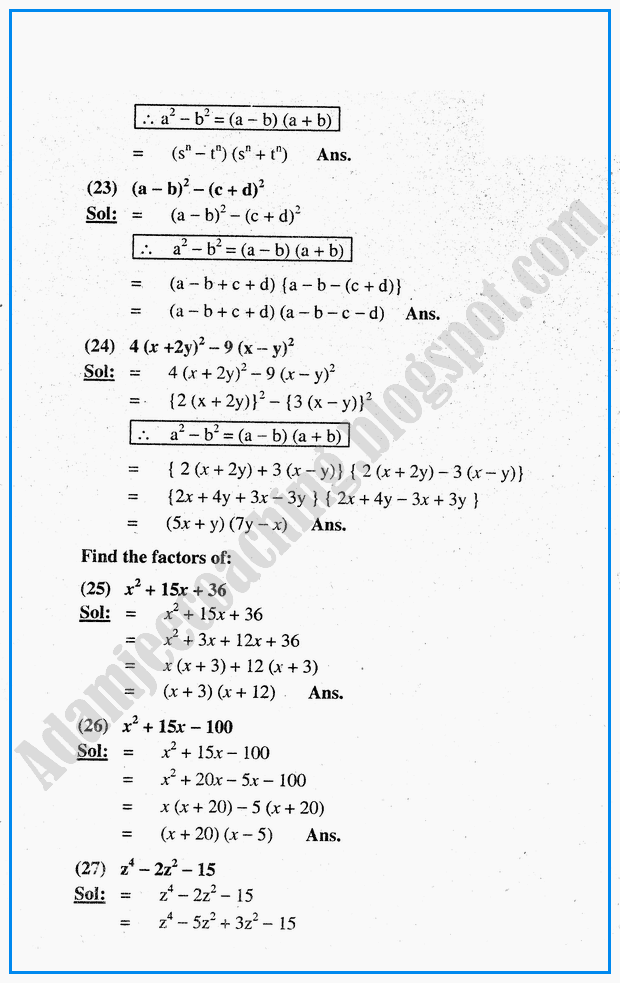 exercise-5-1-factorization-hcf-lcm-simplification-and-square-roots-mathematics-notes-for-class-10th