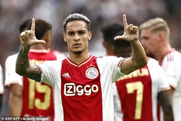 Man United target Antony trains ALONE at Ajax after £68m bid was rejected