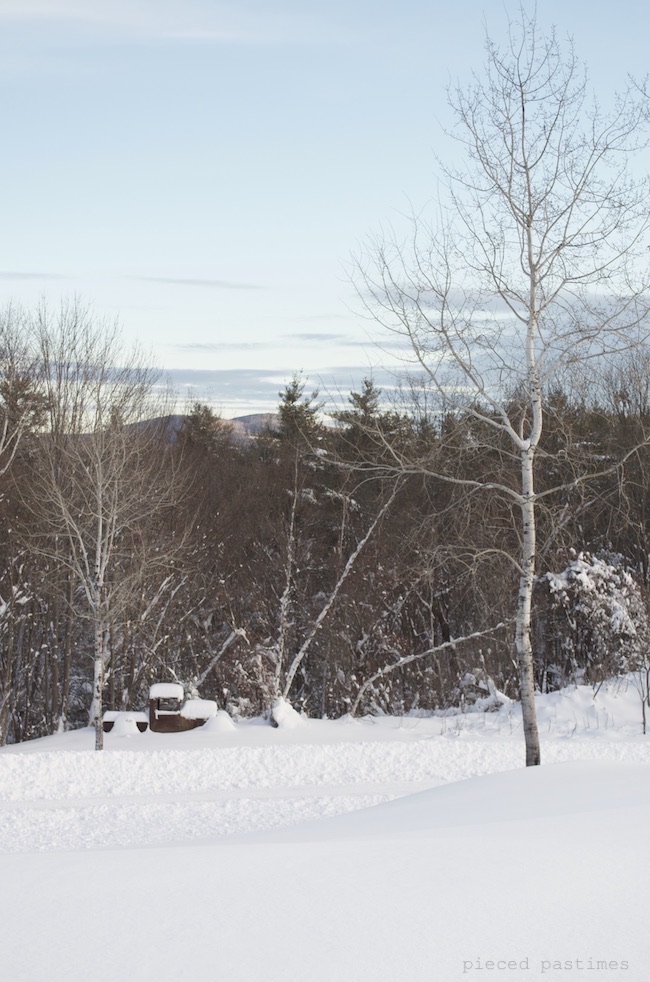 Snowy Landscape at Pieced Pastimes