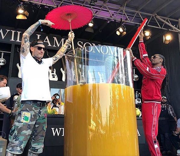 Snoop Dogg Breaks World Record With Massive Cup of Gin and Juice