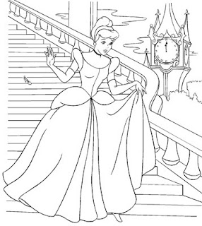 Imprimir 21 Desenhos das Princesas da Disney para Pintar.
