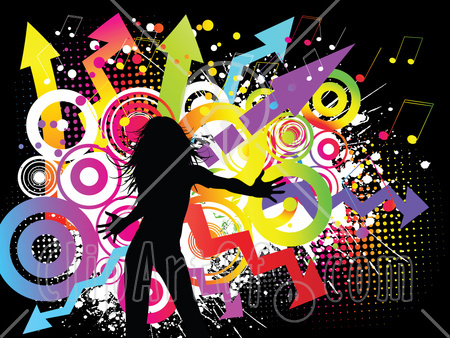 music background. Music background vector