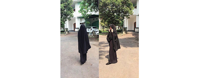 Koleksi Story Larissa Chou Menggunakan Hijab