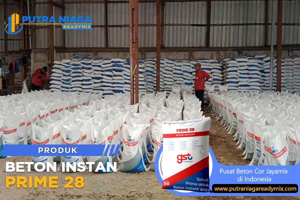 Harga Beton Instan Per Sak Maret 2024