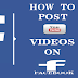 How to Post YouTube Video In Facebook 