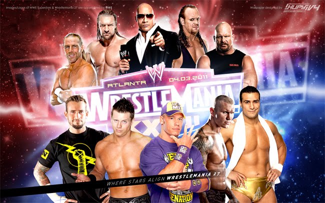 wwe wrestlemania 27 results. 2011 WWE WrestleMania