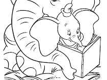 Disney Coloring Pages Dumbo