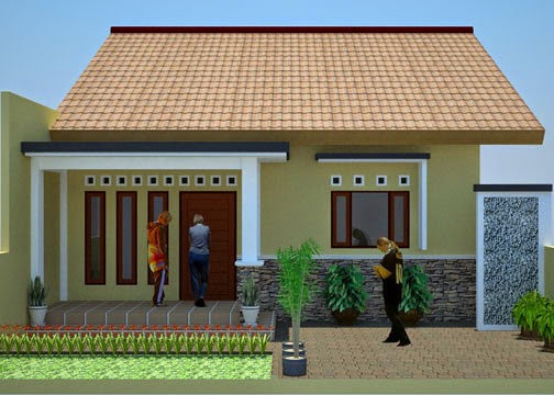 10 Gambar  Rumah  Sangat  Sederhana  yang Menawan Desain  