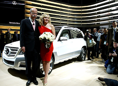 Detroit Auto Show - Mercedes GLK